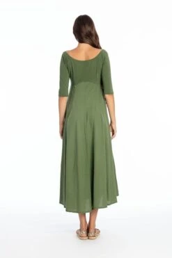 Dress Monica Forest Green -Brava Clothing Shop Product ProductPropertyID 156140743