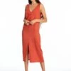 Dress Chlöe Terracotta Orange -Brava Clothing Shop Product ProductPropertyID 156141286