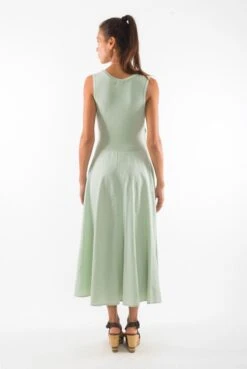 Dress Sleeveless Veronika Light Aloe Green -Brava Clothing Shop Product ProductPropertyID 156141638