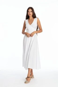 Dress Sleeveless Veronika White -Brava Clothing Shop Product ProductPropertyID 156141985