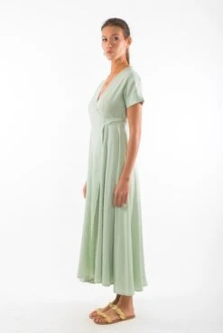 Dress Calypso Light Aloe Green -Brava Clothing Shop Product ProductPropertyID 156142170