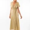 Dress Calypso Camel Yellow -Brava Clothing Shop Product ProductPropertyID 156142191