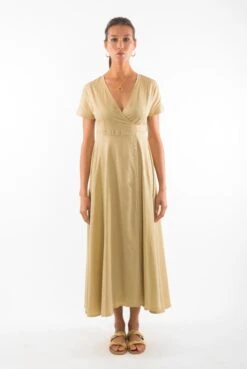 Dress Calypso Camel Yellow -Brava Clothing Shop Product ProductPropertyID 156142193