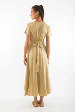 Dress Calypso Camel Yellow -Brava Clothing Shop Product ProductPropertyID 156142200