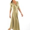 Dress Veronika Dark Aloe Green 2 Dress Veronika Dark Aloe Green -Brava Clothing Shop Product ProductPropertyID 156144317