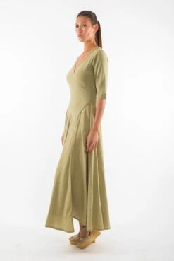 Dress Veronika Dark Aloe Green -Brava Clothing Shop Product ProductPropertyID 156144318