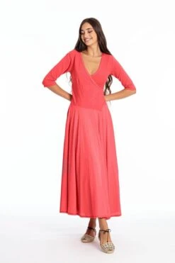 Dress Veronika Electric Red -Brava Clothing Shop Product ProductPropertyID 156144443