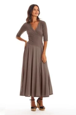 Dress Veronika Moka Brown