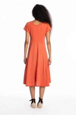Dress Paola Terracotta Orange -Brava Clothing Shop Product ProductPropertyID 156145331