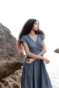 Dress Paola Lava Blue