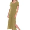 Dress Uma Dark Aloe Green -Brava Clothing Shop Product ProductPropertyID 156145399