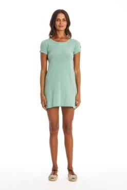 Mini Dress Mia Cameo Green -Brava Clothing Shop Product ProductPropertyID 156145975