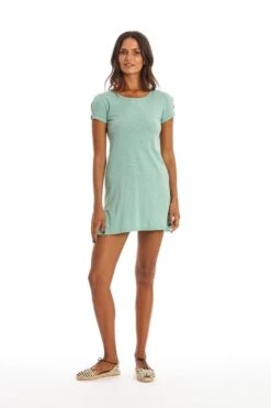 Mini Dress Mia Cameo Green -Brava Clothing Shop Product ProductPropertyID 156145976
