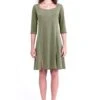 Dress Berlin Khaki Green -Brava Clothing Shop Product ProductPropertyID 157939659