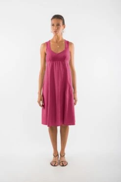 Dress Anouk Garnet Pink