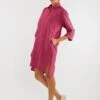 Shirt Dress Isla Garnet Pink -Brava Clothing Shop Product ProductPropertyID 157947358