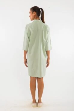 Shirt Dress Isla Light Aloe Green -Brava Clothing Shop Product ProductPropertyID 157947389