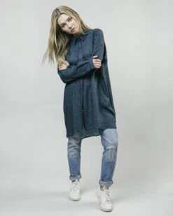 Brava Fabrics Dress Rainy Night Blue -Brava Clothing Shop Product ProductPropertyID 17548341