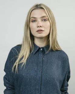 Brava Fabrics Dress Rainy Night Blue -Brava Clothing Shop Product ProductPropertyID 17548342