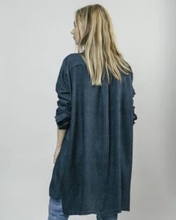 Brava Fabrics Dress Rainy Night Blue -Brava Clothing Shop Product ProductPropertyID 17548343