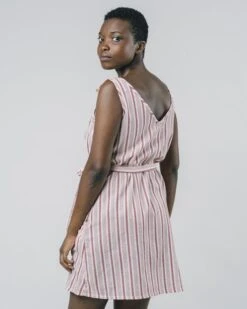 Brava Fabrics Dress Ethnic Stripe Pink -Brava Clothing Shop Product ProductPropertyID 38102387