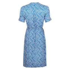 Dress Yann Flowers Blue -Brava Clothing Shop Product ProductPropertyID 45362574