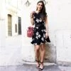 Dress Pascale Floral Black -Brava Clothing Shop Product ProductPropertyID 50394509