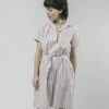 Brava Fabrics Shirt Dress Downtown Stripe