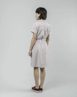 Brava Fabrics Shirt Dress Downtown Stripe -Brava Clothing Shop Product ProductPropertyID 5495884