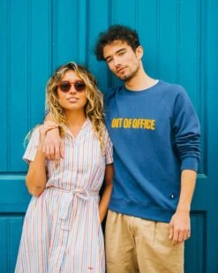 Brava Fabrics Shirt Dress Downtown Stripe -Brava Clothing Shop Product ProductPropertyID 5495886