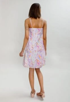 Slip Dress Rainbow Marble -Brava Clothing Shop Product ProductPropertyID 81564809