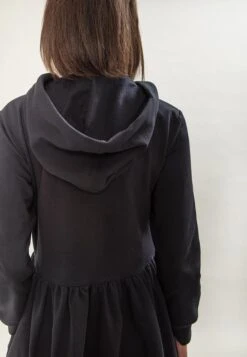 Hoodie Dress Ragna Black -Brava Clothing Shop Product ProductPropertyID 81565346