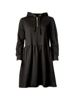 Hoodie Dress Ragna Black -Brava Clothing Shop Product ProductPropertyID 81565349