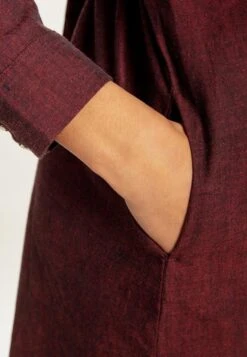 Shirt Dress Ulpu Dark Red 14 Shirt Dress Ulpu Dark Red -Brava Clothing Shop Product ProductPropertyID 81565808