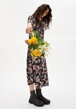 Armedangels Dress Elmaa Bloom Black -Brava Clothing Shop Product ProductPropertyID 86084683