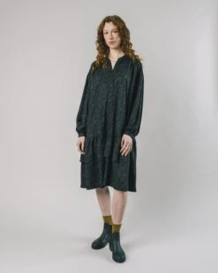 Brava Fabrics Dress Riding Boho Dark Green