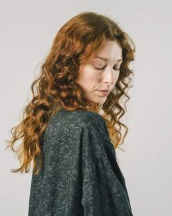 Brava Fabrics Dress Riding Boho Dark Green -Brava Clothing Shop Product ProductPropertyID 91309822