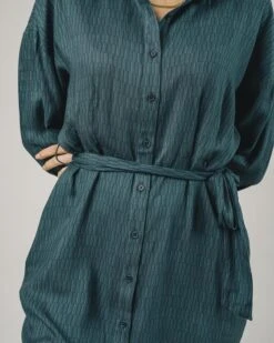 Brava Fabrics Long Dress Baikal Petrol -Brava Clothing Shop Product ProductPropertyID 91309838