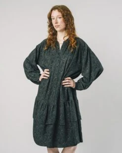 Brava Fabrics Dress Riding Boho Dark Green -Brava Clothing Shop Product ProductPropertyID 92398205