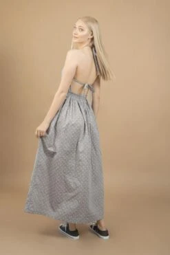 Maxi Dress Celestial Lunisolar Gray -Brava Clothing Shop Product ProductPropertyID 96835883