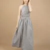 Maxi Dress Celestial Lunisolar Gray 2 Maxi Dress Celestial Lunisolar Gray -Brava Clothing Shop Product ProductPropertyID 96835884