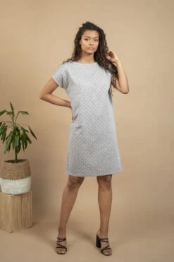 Dress Lunation Lunisolar Gray -Brava Clothing Shop Product ProductPropertyID 96835975